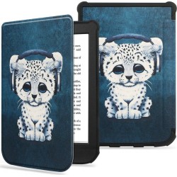Pokrowiec Braders Etui do Pocketbook Color / Touch Lux 4 / 5 / HD 3 Sad Cat