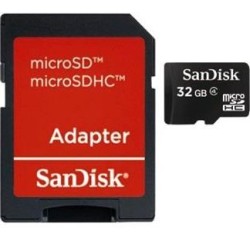 Karta SanDisk MicroSDHC 32 GB Class 4 (SDSDQB032GB35)