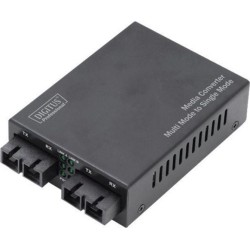 Konwerter światłowodowy Digitus DIGITUS Konverter Fast Ethernet Multi-/Singlem. Media Sc/Sc