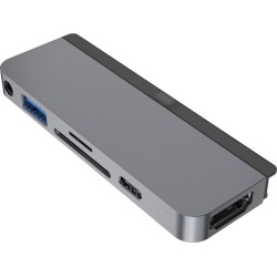 Stacja/replikator HyperDrive 6w1 USB-C (HY-HD319B-Gray)