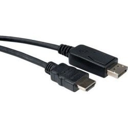 Kabel Roline DisplayPort - HDMI 3m czarny (11.04.5607)