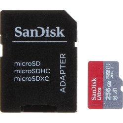 Karta SanDisk Ultra MicroSDXC 256 GB Class 10 UHS-I/U1 A1 (SD-MICRO-10/256-SAND)