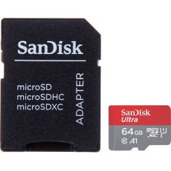 Karta SanDisk Ultra MicroSDXC 64 GB Class 10 UHS-I/U1 A1 (SD-MICRO-10/64-SAND)