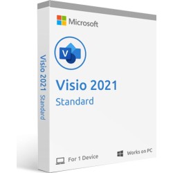 Program Microsoft Visio Standard 2021 (D86-05965)