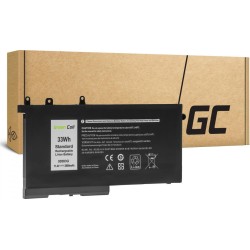 Bateria Green Cell GREENCELL Battery for Dell 3DDDG-3S1P 2900mAh 11.4V