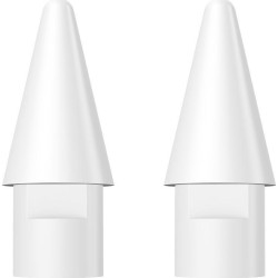 Baseus Końcówka rysika Stylus Apple Pencil 1&2 2 szt. Biała