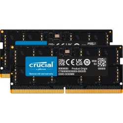 Pamięć do laptopa Crucial SODIMM, DDR5, 64 GB, 4800 MHz, CL40 (CT2K32G48C40S5)