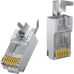 Ugreen Wtyczka RJ45 UGREEN NW193, Ethernet, 8P/8C, Cat.7, FTP (10szt.)