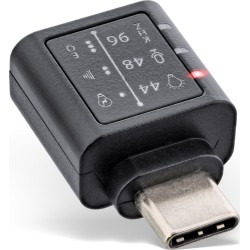 Adapter USB InLine USB-C - Jack 3.5mm Czarny (33054A)