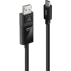 Kabel USB Lindy USB-C - DisplayPort 2 m Czarny (43342)