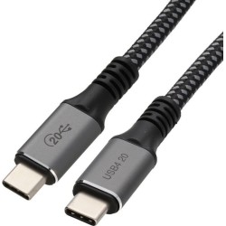 Kabel USB Spacetronik USB-C - USB-C 3 m Szary (5903031031010)