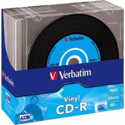 Verbatim CD-R VERBATIM 700 MB 52x Slim 10 szt.